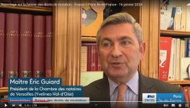 Interview du Président Guiard sur France 3
